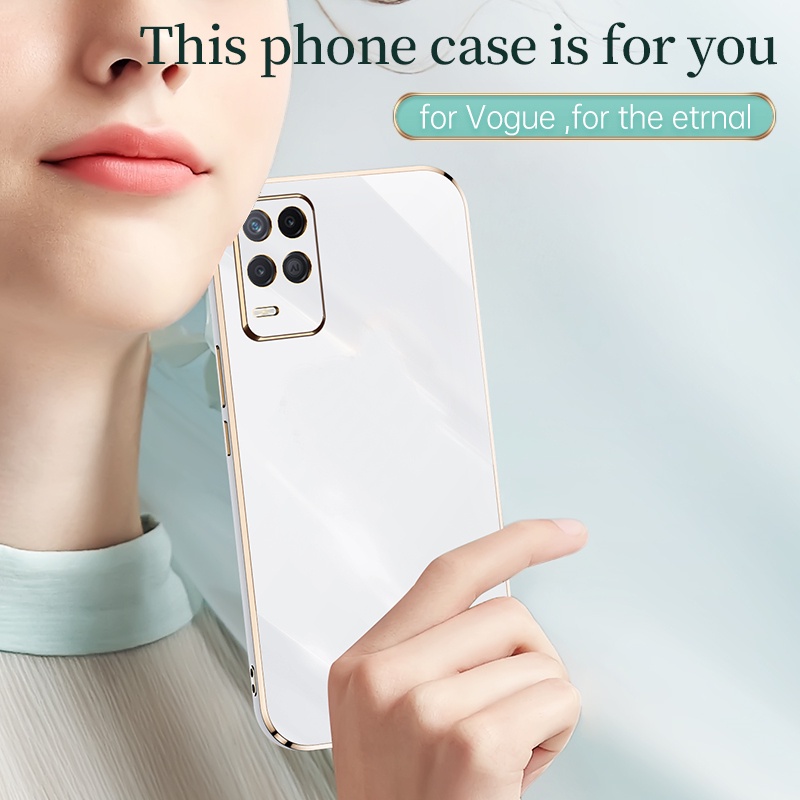 Soft Case Bahan Karet 6D Untuk OPPO Reno 6Z 5G Reno6Pro Reno5 Reno3 2F A31 A91 F11 F9 A83