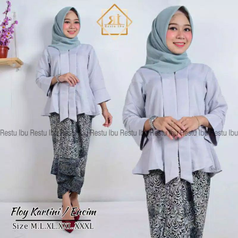 Setelan kebaya FLOY BALOTELI / kebaya floy kartini / kebaya encim / kebaya pesta