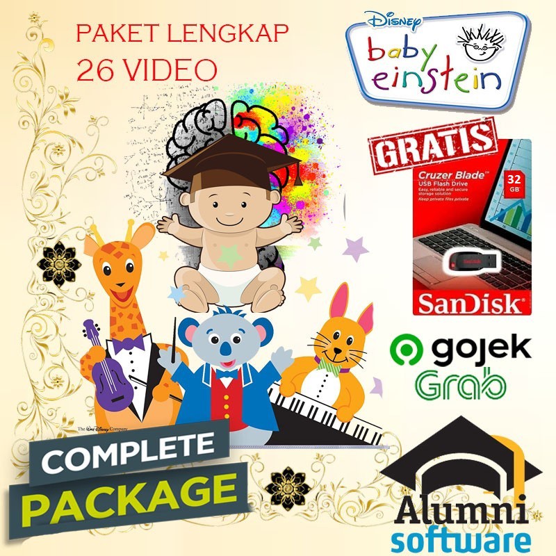 [LIMITED EDITION] Baby Einstein PAKET TERLENGKAP - Bonus SANDISK 32GB