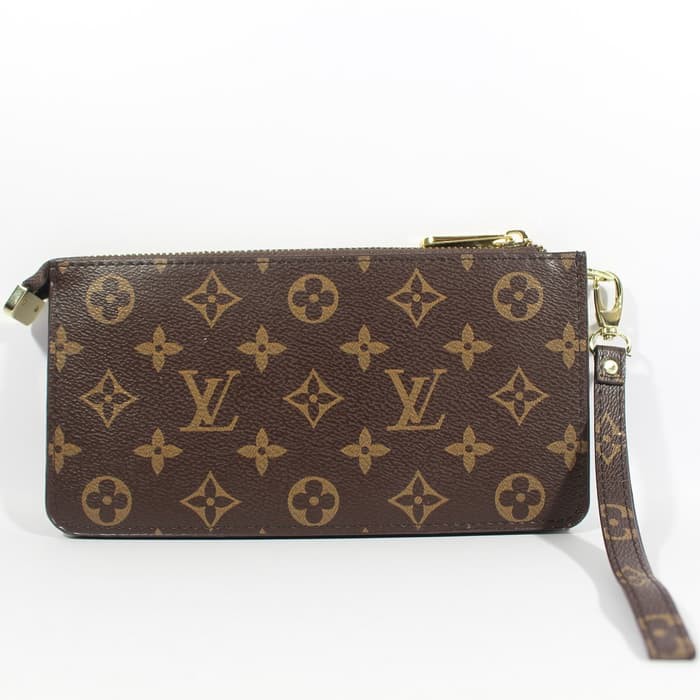 HANDBAG CLUTCH TAS PRIA IMPORT | LOUIS VUITTON LV HBT MONO BROWN