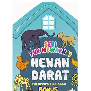 5800 Mewarnai Gambar Hewan Darat Gratis Terbaik