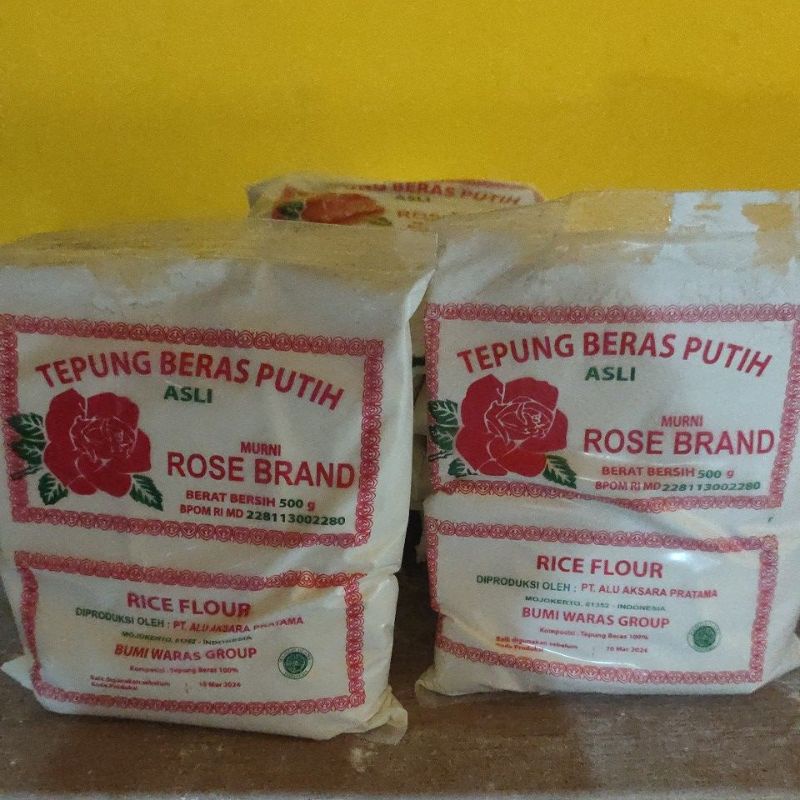 

tepung beras rose brand