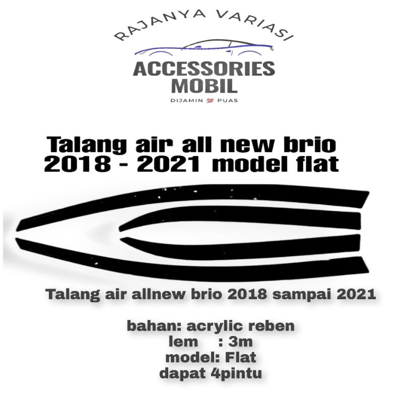 talang air all new brio Satya 2018-2021
