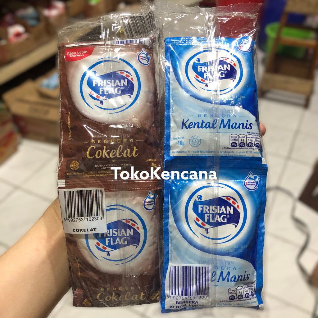 

Frisian Flag Susu Kental Manis Sachet (6pcs)
