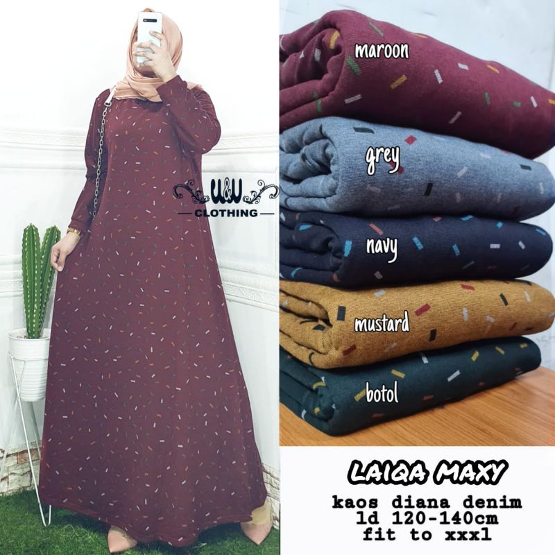 LAIQA MAXY ORIGINAL PRODUK BY W&amp;W