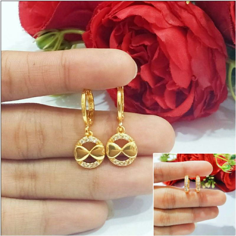 Fourfaahion Anting Xuping Dewasa Motif Kekinian PD245