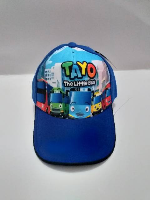 ☆ TOPI ANAK FULL PRINTING GAMBAR TAYO