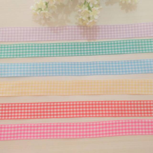 

Pita Dekorasi Motif Kotak C-253N