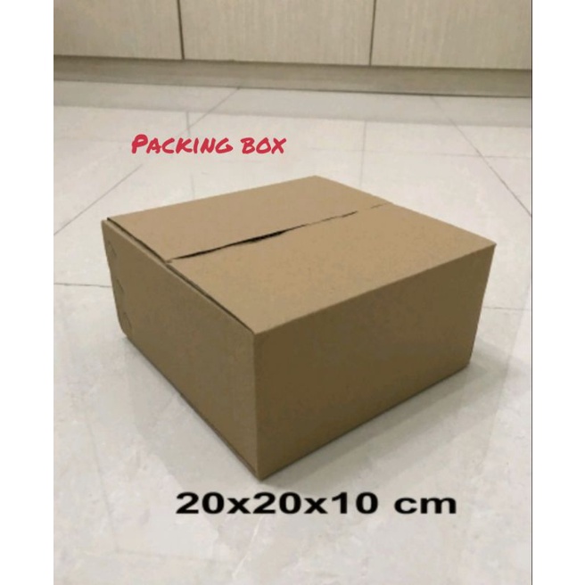 

kardus ukuran 20x20x10 cm box packing/aksesoris dll ST