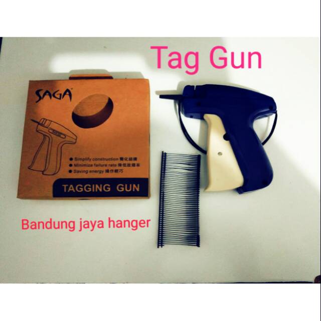 Mesin tag gun label merk baju