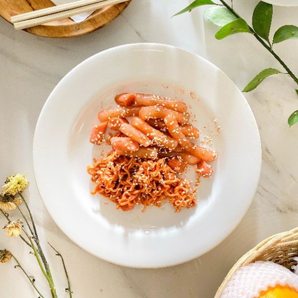 toppoki rabokki tteoboki topoki murah homamade  RAPOKKI Tteokbokki halal toppoki korean food
