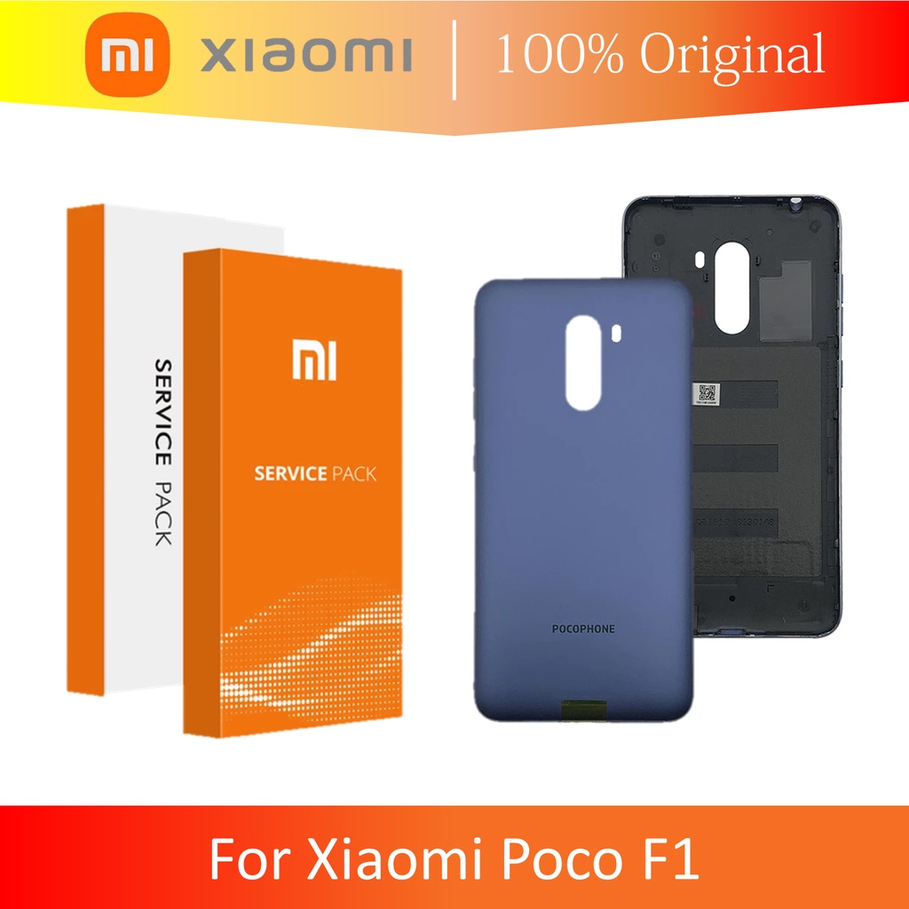 [ CHECK.ID ] BACKDOOR BACK COVER CASING POCOPHONE POCO F1 ORIGINAL