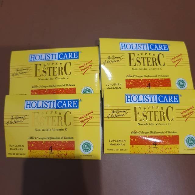 ester c holisti care 4s/botol 30s/ biocalci72/ vit c botol