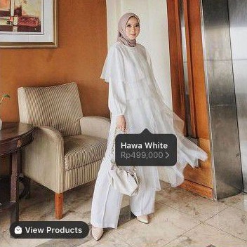 Preloved HIJABCHIC GREY Hawa Long Tunic
