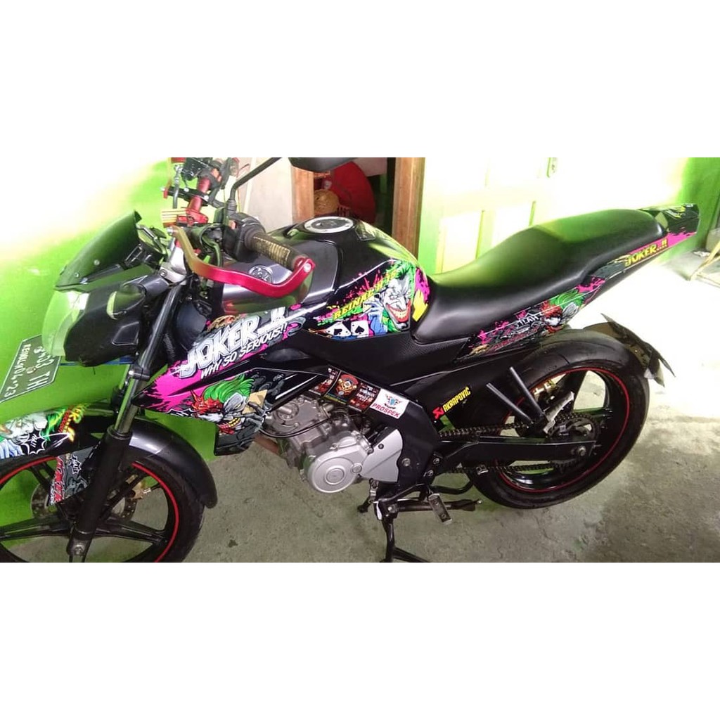 Decal Stiker Full Body Motor Vixion Lighting NVL Motif Joker