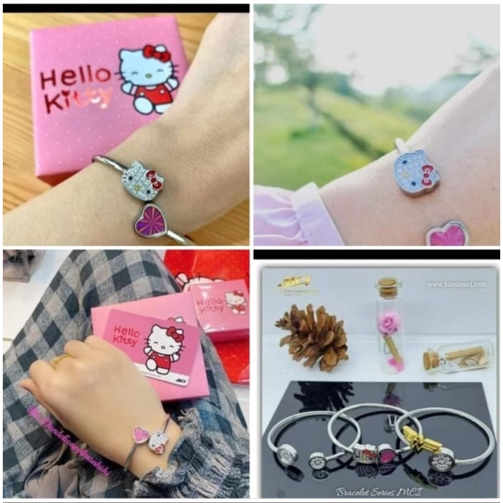 Gelang Hello Kitty Original MCI Ukuran S