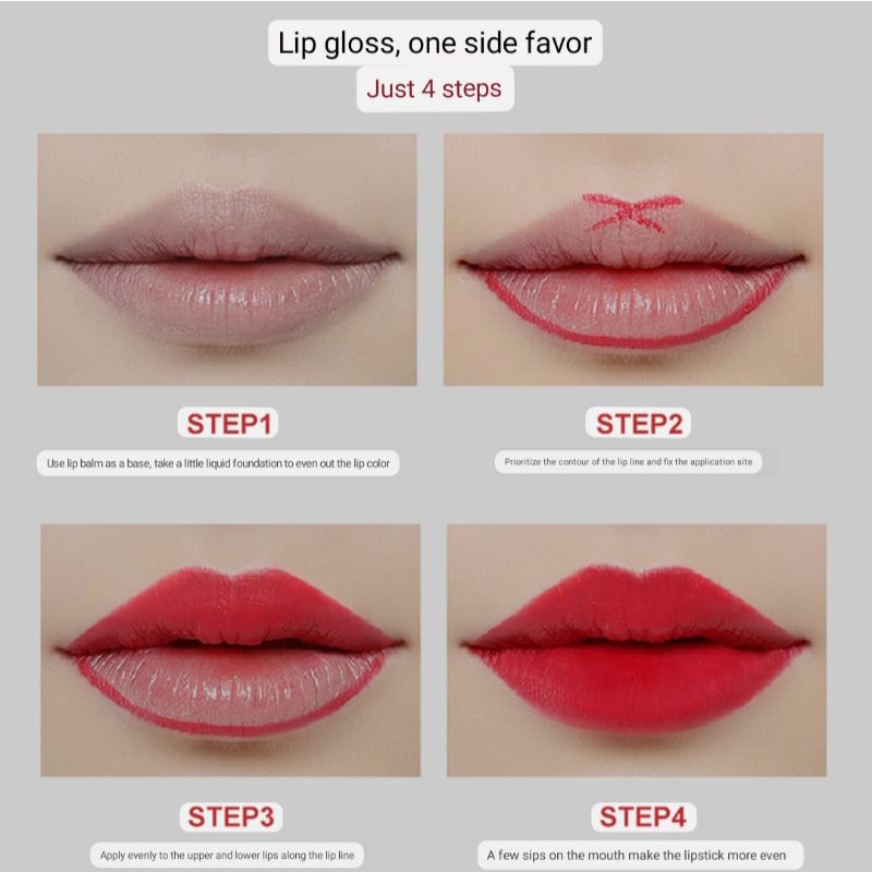 Flowing Golden DNM Soft Lipstick Kiss Matte Lip Gloss Waterproof Lip Glaze Moisturizing Original 3g