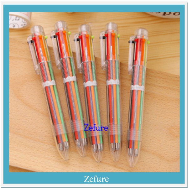 

A1 PULPEN MEKANIK 6 WARNA BARU PENA BOLPEN 6IN1 WARNA MULTI COLORS PEN PN025