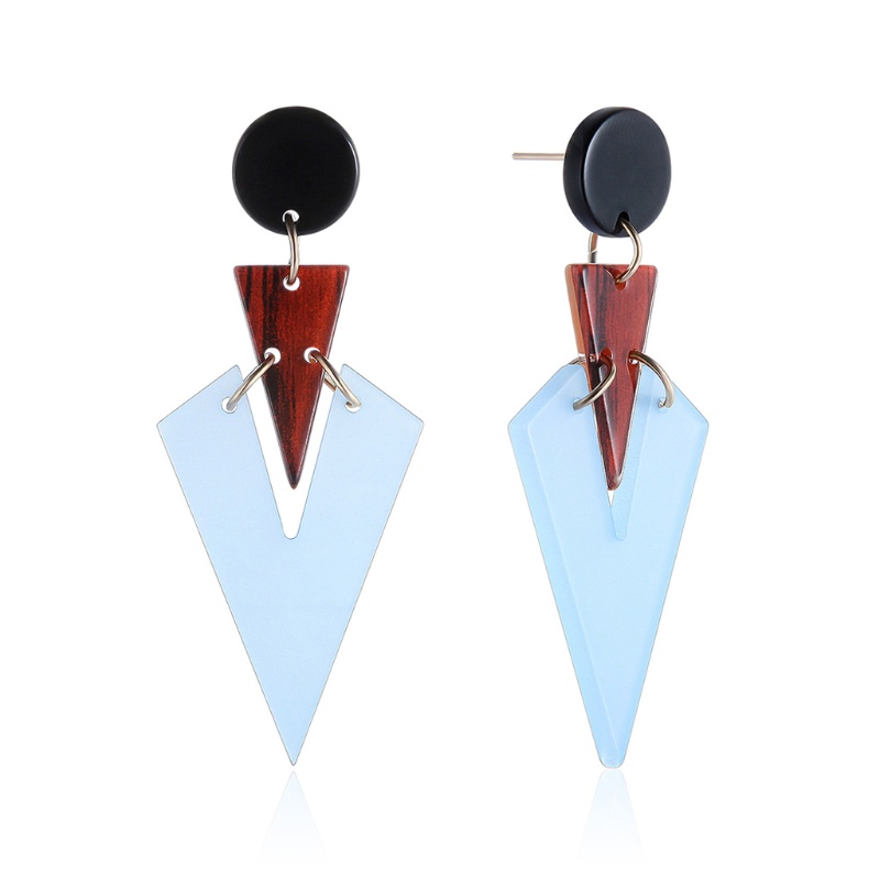 SIY  Boho Geometric Women Lady V Shape Dangle Drop Ear Stud Earrings Hook Jewelry Hot