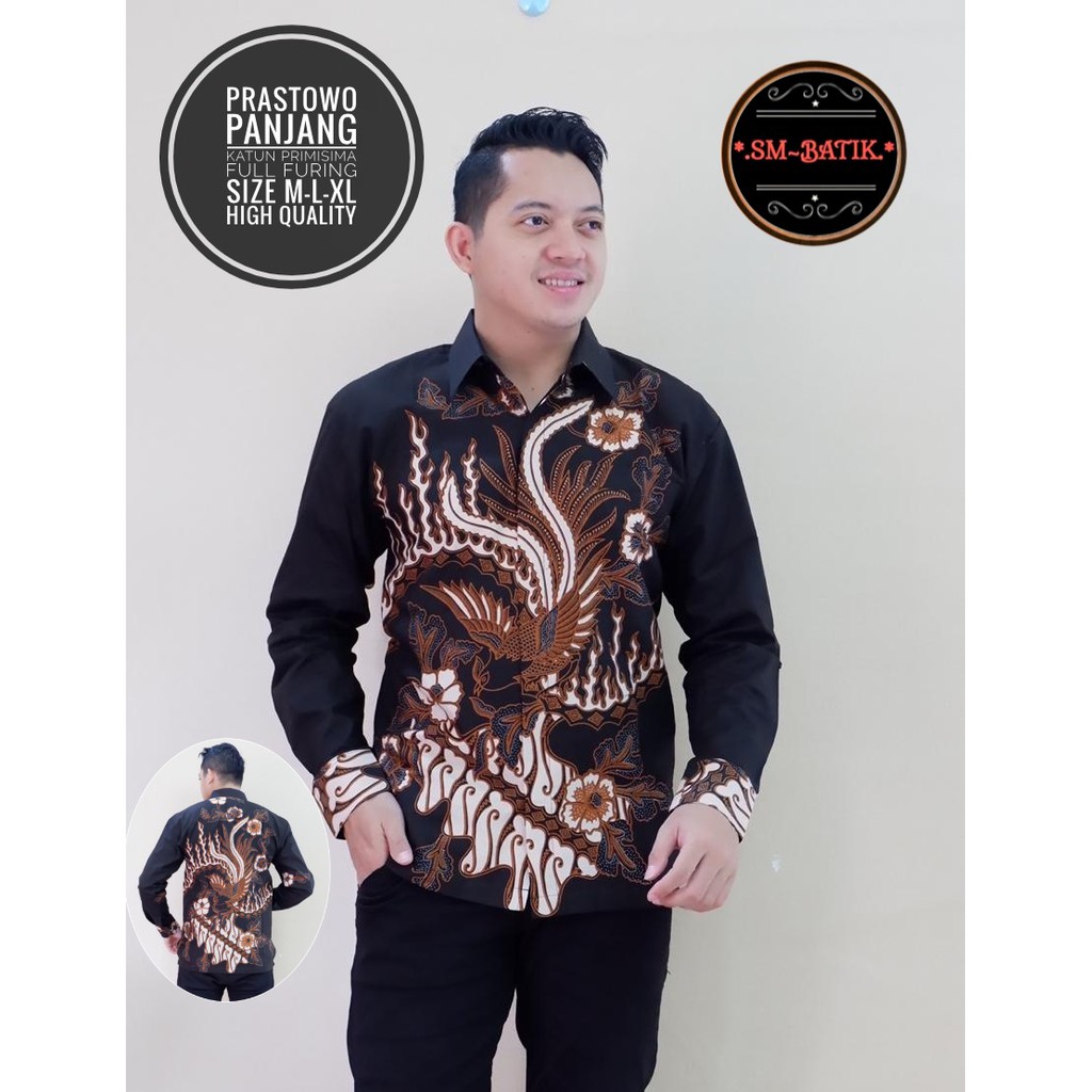 PRASTOWO SM SM BATIKSOLOAMANAH BAJU KEMEJA BATIK SOLO PRIA LENGAN PANJANG PENDEK LAPIS FURING ATASAN BATIK PREMIUM MODERN KATUN HALUS BRAMANTYA WISAKA KUNING SUKET SEGORO PEKSI KUNING NARAYA IJO PEKSI WIBOWO LESMANA HITAM PARANG TRUNTUM COKLAT PANJI UKAIL