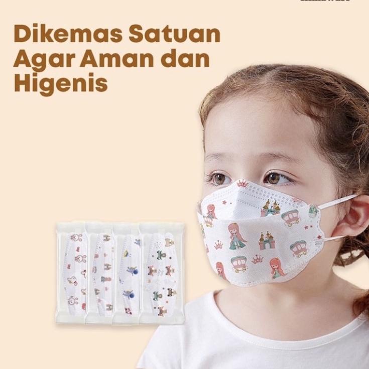 Hot Sale MASKER KF94 BAYI DAN ANAK ISI 10 PCS ..
