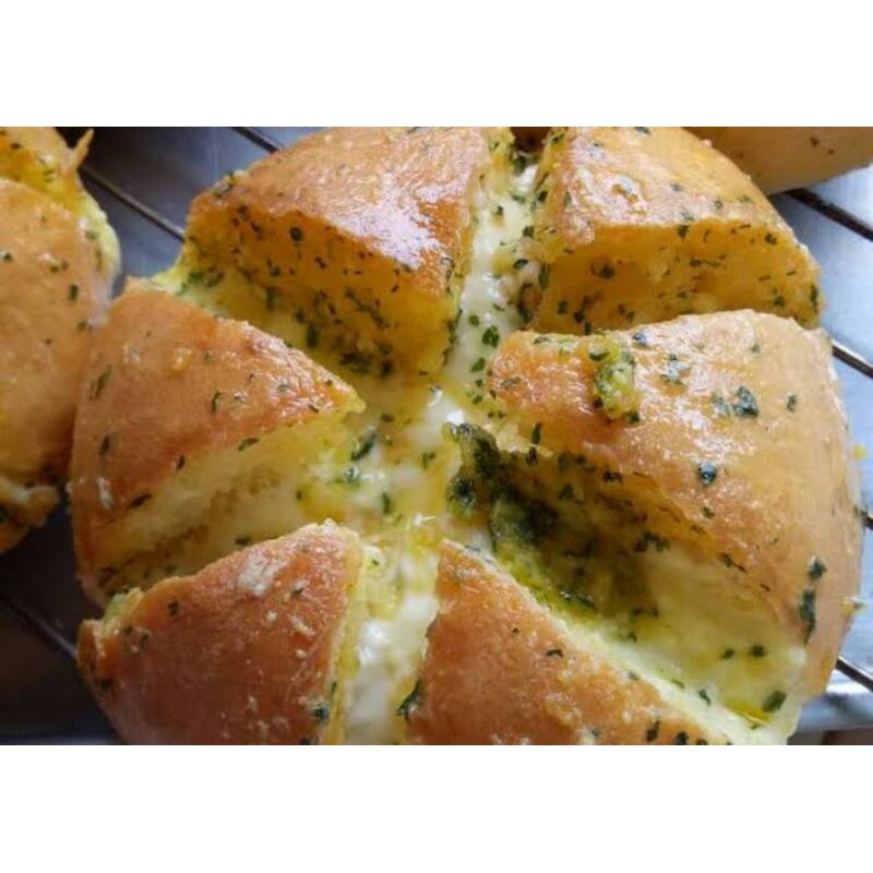 

KOREAN GARLIC BREAD & CREAM CHEESE