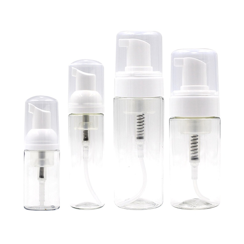 50-200ml Portable Empty Pump Bottle / Travel  Liquid Soap Dispenser / Soap Foaming Mousses Refillable Bottles / Plastic Foam Soap Mousse Pump Bottle Container for Lotion Containers