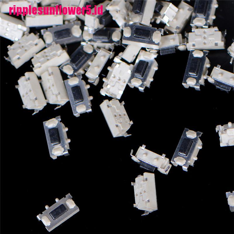 100pcs 3x6 X 3.5 SMD Micro Switch Tombol Sentuh Untuk MP3 MP4 Tablet