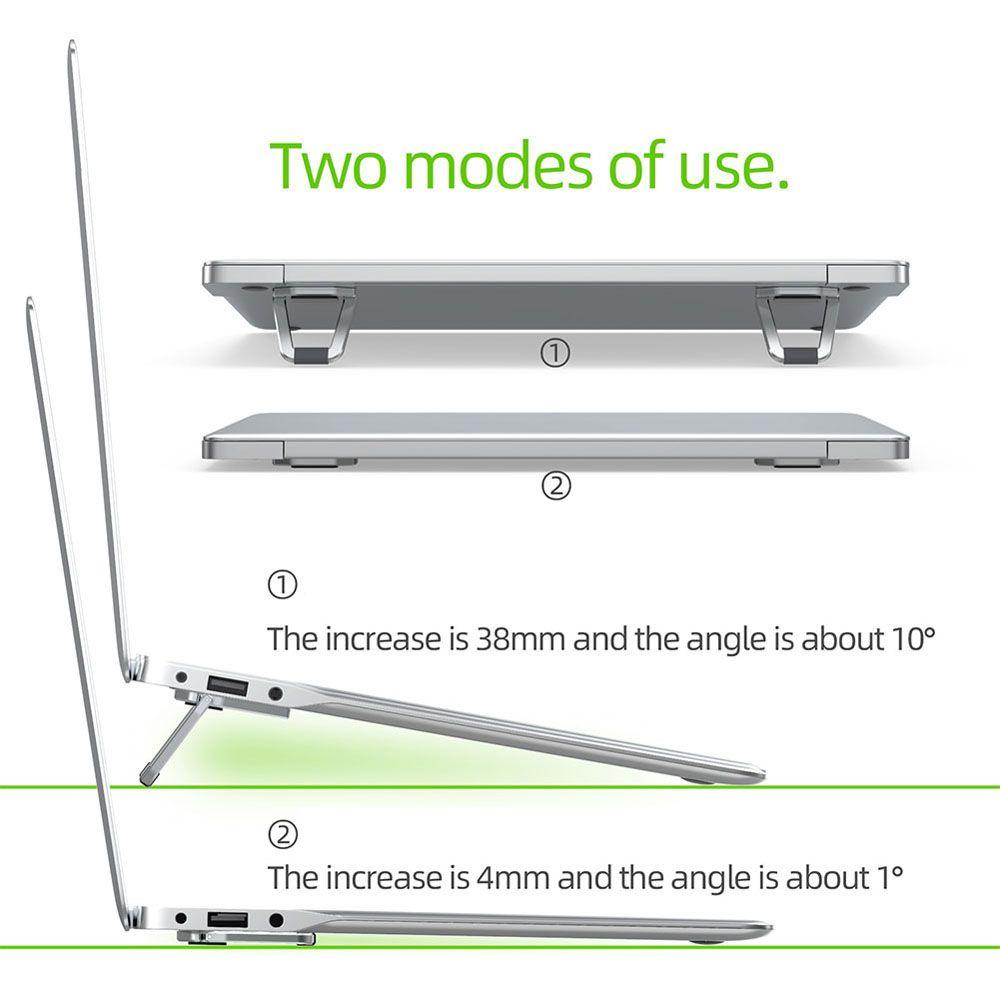 Augustina Stand Laptop Lipat Riser Rumah Kantor Non-slip Laptop Support Aksesoris Paduan Aluminium Bracket Tablet Stand Tablet