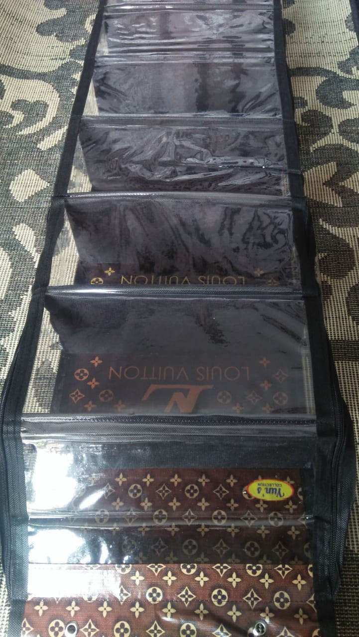 [bisa Cod] Promo Murah Rak Gantung Sepatu Karakter Full Resleting Kualitas Terbaik Dan Termurah