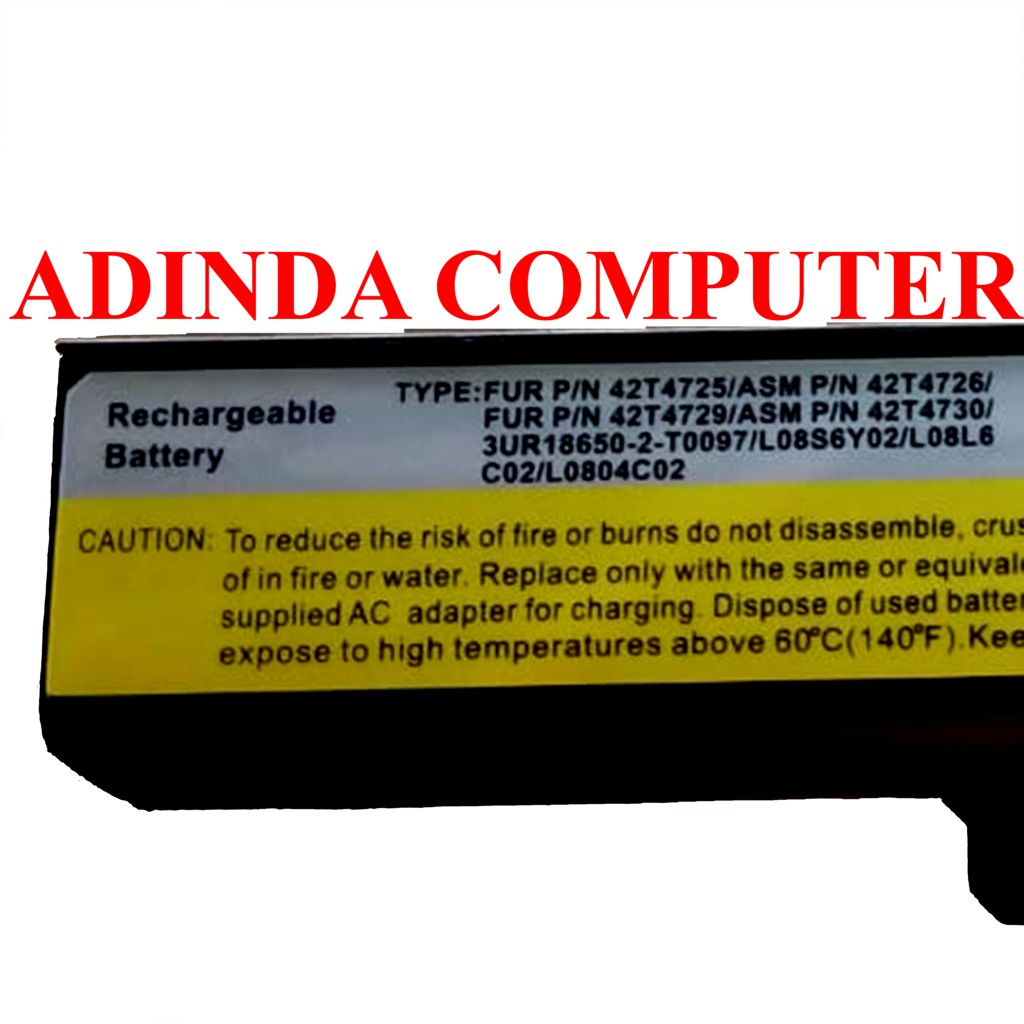 Baterai Lenovo G450 3000 B460 B455 B550 B555 Z360 G430 G430A L3000