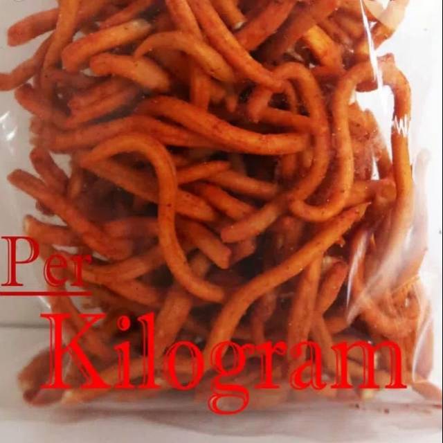

Cemilan Stik Mie Pedas Special (Kiloan / Curah)
