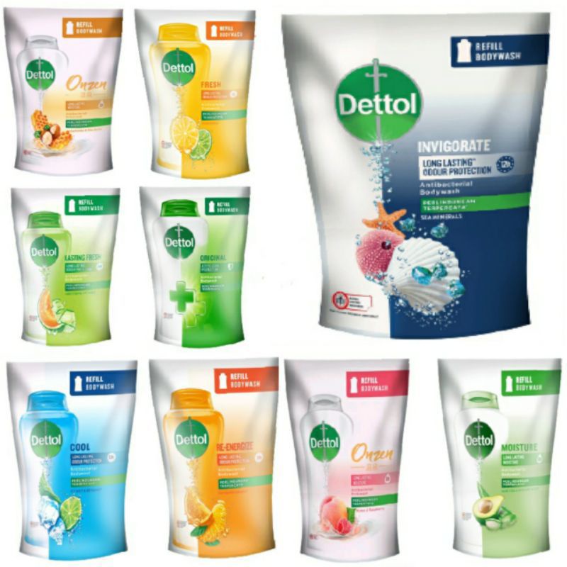 Dettol Body Wash Sabun Mandi Cair 410ml