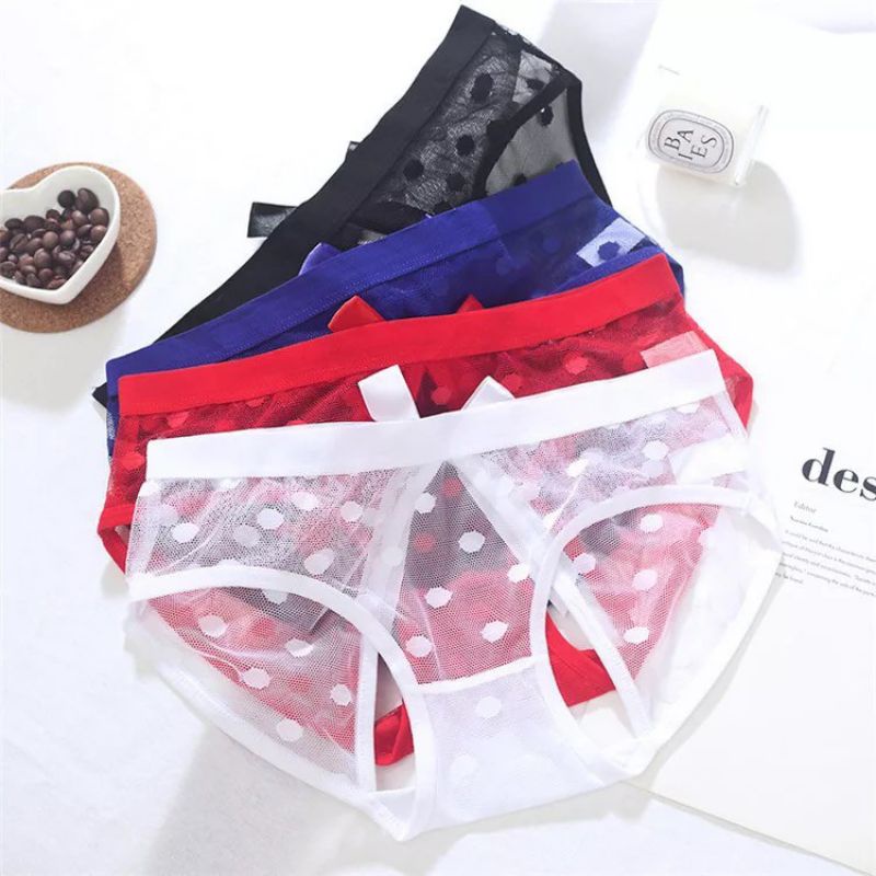 Celana Dalam Wanita Sexy Open G String Transparan Lace CD Wanita