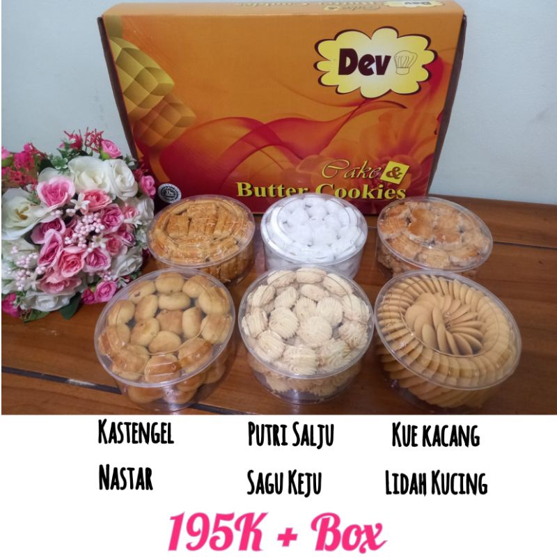 

Paket Kue Lebaran isi 6 Toples