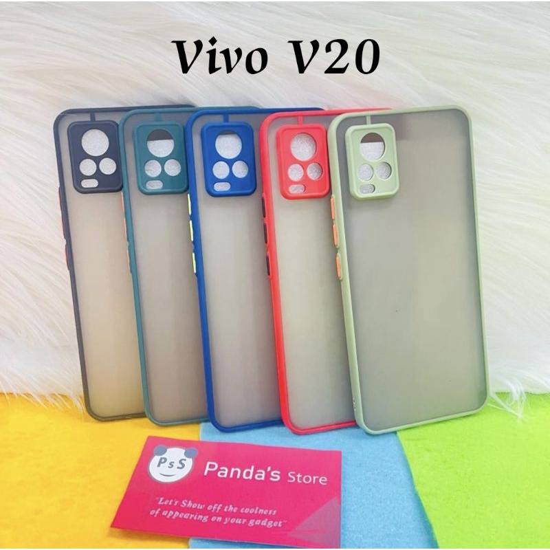 Case Vivo V20 / V20 SE My choice Original + Ring Kamera / Pelindung Kamera (PsS)