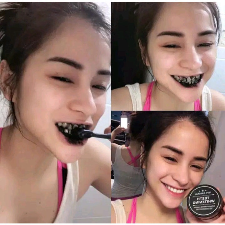 [BISA COD] teeth whitening ORIGINAL 100%