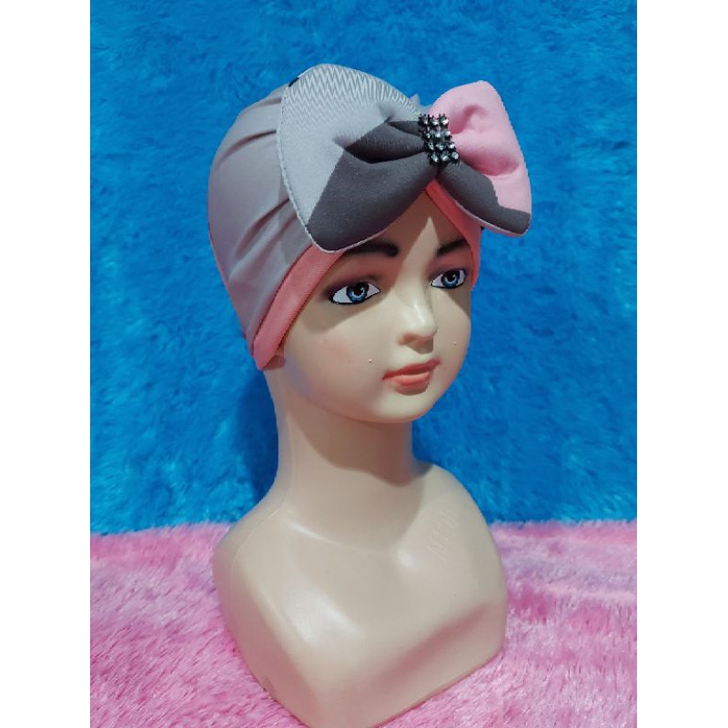 turban anak,turban pita,turban bunga,turban motip turban polos,turban baby,turban lucu