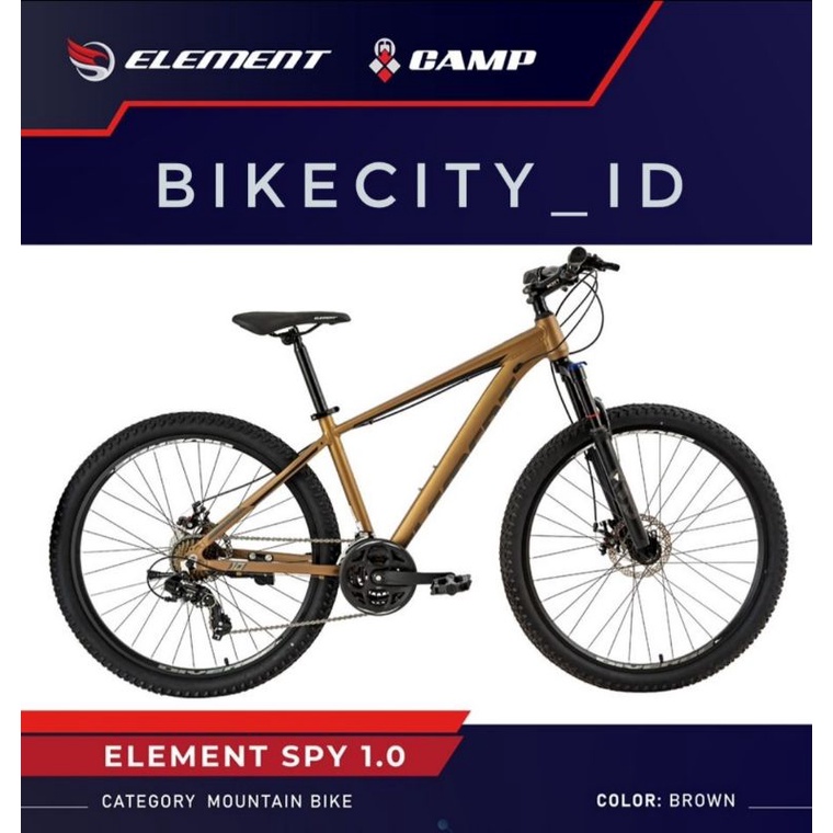 Sepeda MTB ELEMENT SPY 1.0 3x8 Speed 27,5 Inch