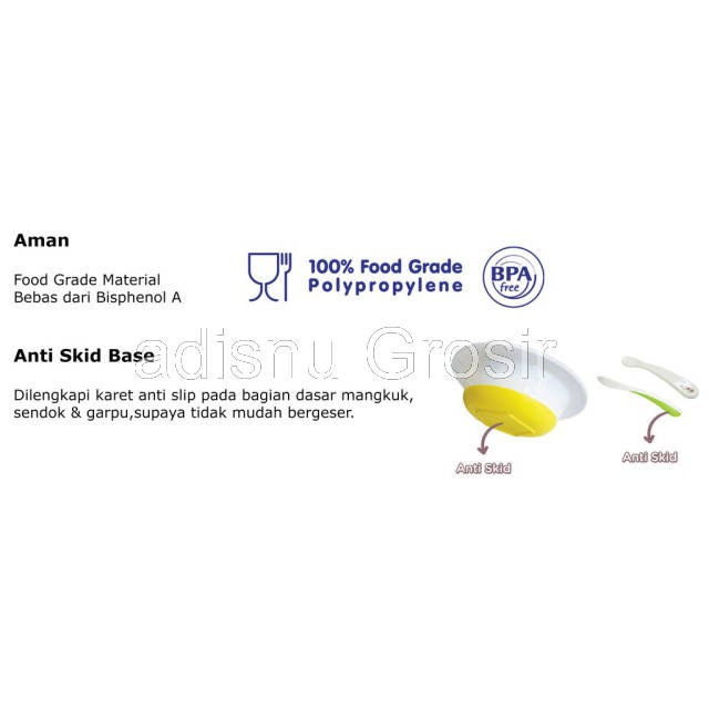 Baby Safe Gift Set Meal Kado Kelahiran isi 5 Pcs FS65