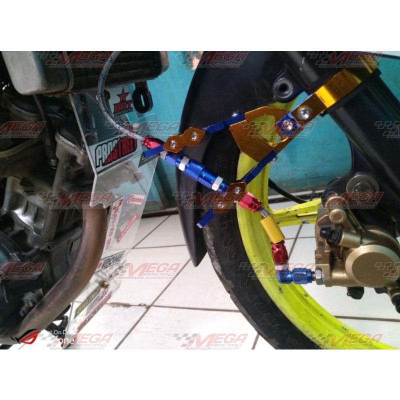 KLEMAN SELANG V | BREKET SELANG REM V | KLEM SELANG REM V UNIVERSAL SEMUA MOTOR MEGA PRO ,VIXION,CBR150R,NMAX,PCX,ADV,GENIO,FAZZIO,KLX,CRF,TIGER,R25,R15,NINJA,R,RR,STARIA,FU,AEROX,LEXI,SPACY,GEAR,MIO,FINO,BEAT,SCOOPY,VARIO,110,125,150,NEW,OLD,KARBU,LED,DL