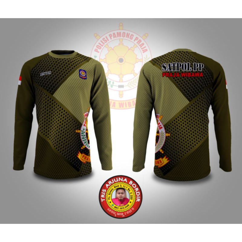 Kaos Olahraga Satpol-PP pol pp