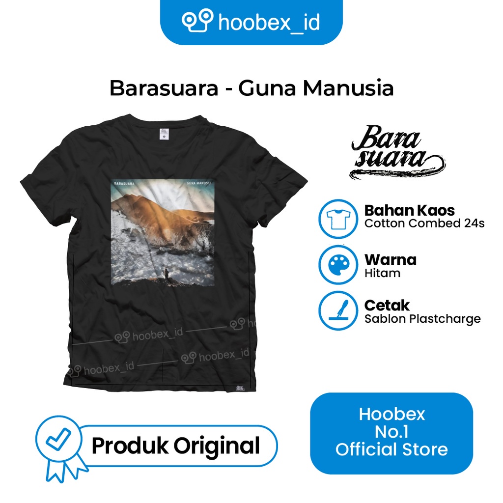 Kaos Barasuara - Guna Manusia Original Merchandise