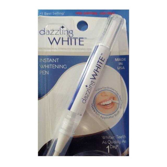 Dazzling White ( Pemutih gigi instan)