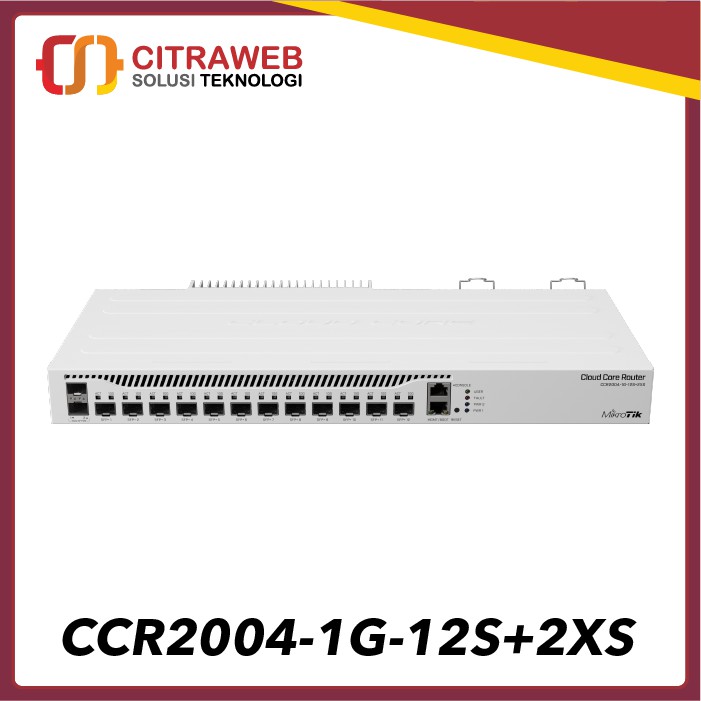 Mikrotik Routerboard CCR2004-1G-12S+2XS |  CCR 2004 1G 12S+ 2XS