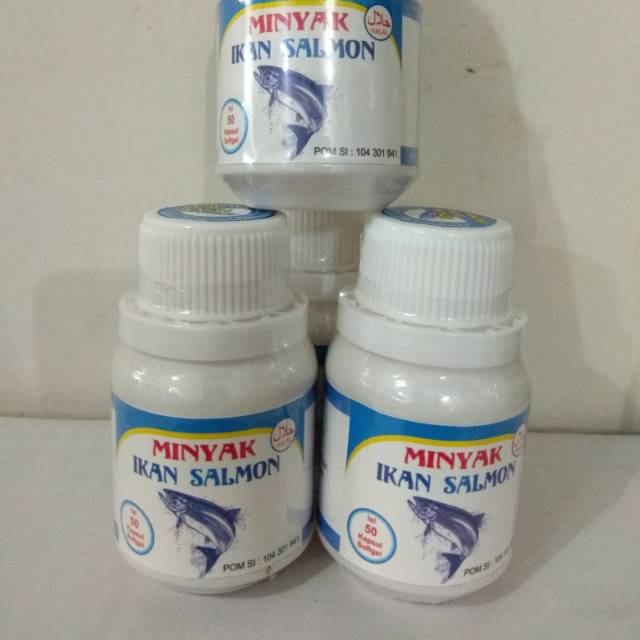 

EKSTRAK IKAN SALMON 50 kapsul