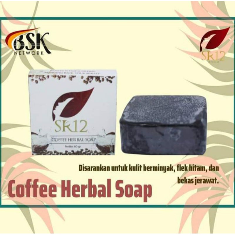 

coffee herbal soap