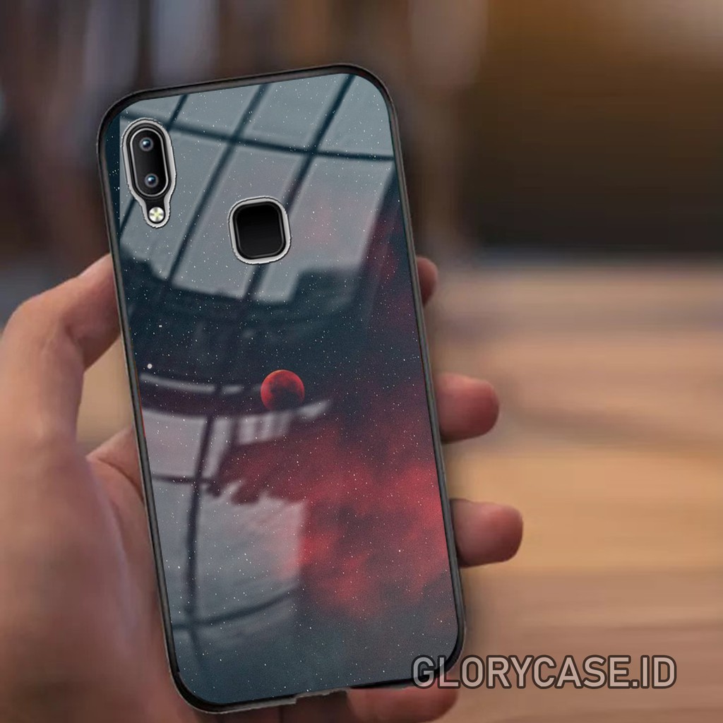 GK48 ( Vivo Y91/Y93/Y95 ) Softcase kaca Vivo Y91 - Case Vivo Y93 - casing hp Y95 - Case hp Y91/Y93