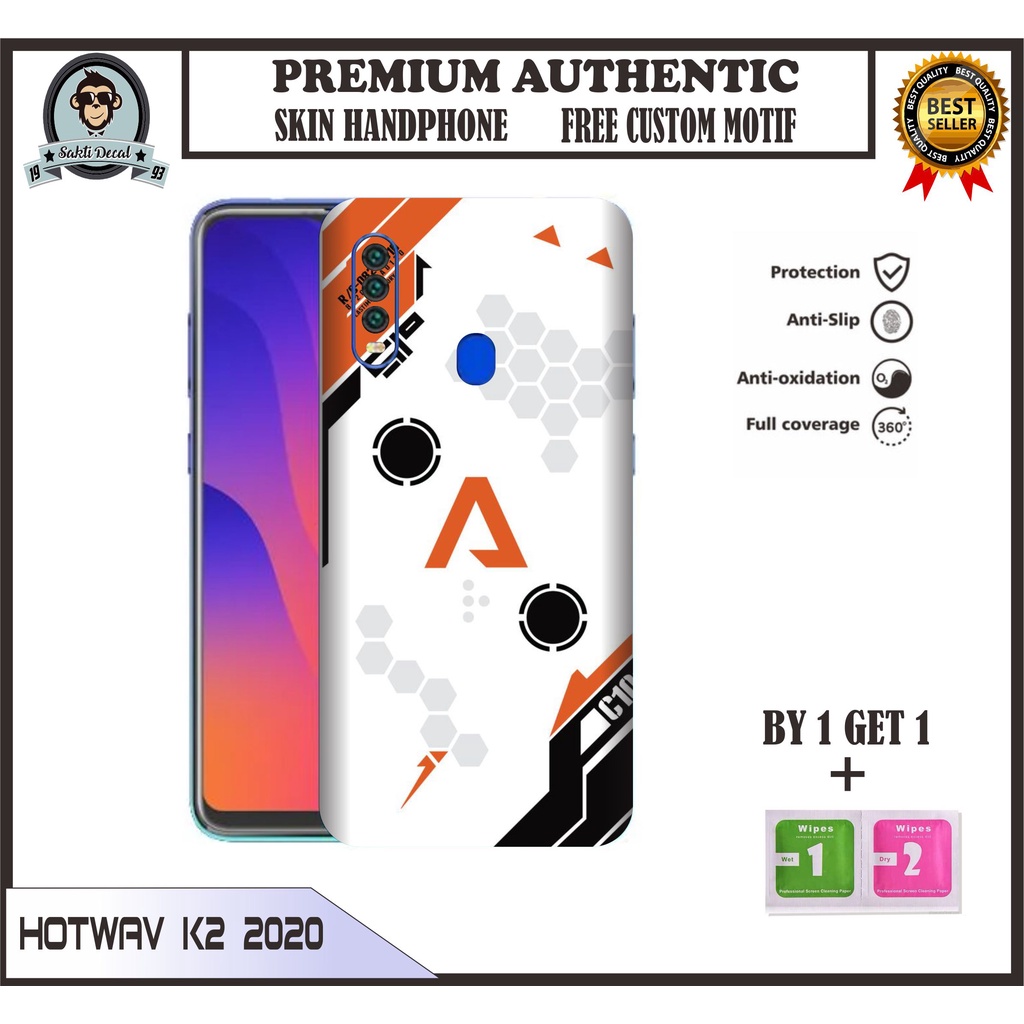 GARSKIN HANDPHONE HOTWAV K2 2020 // SKIN CASE CUSTOM