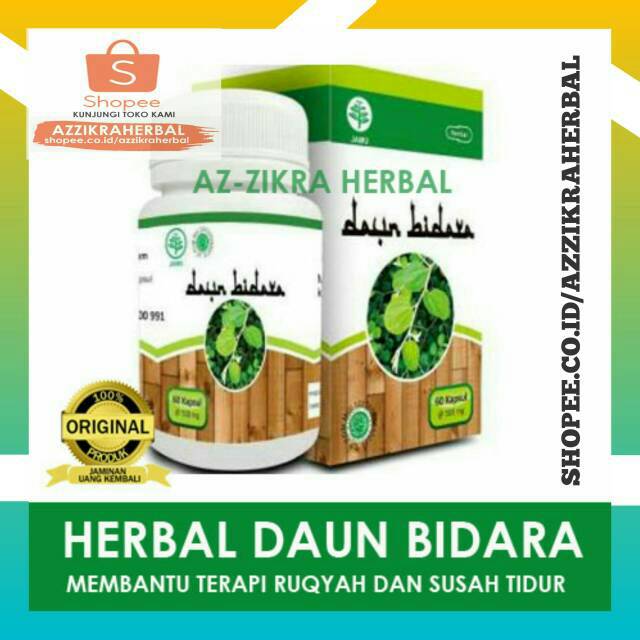 

HERBAL DAUN BIDARA HIIU mengatasi gangguan syetan dan susah tidur